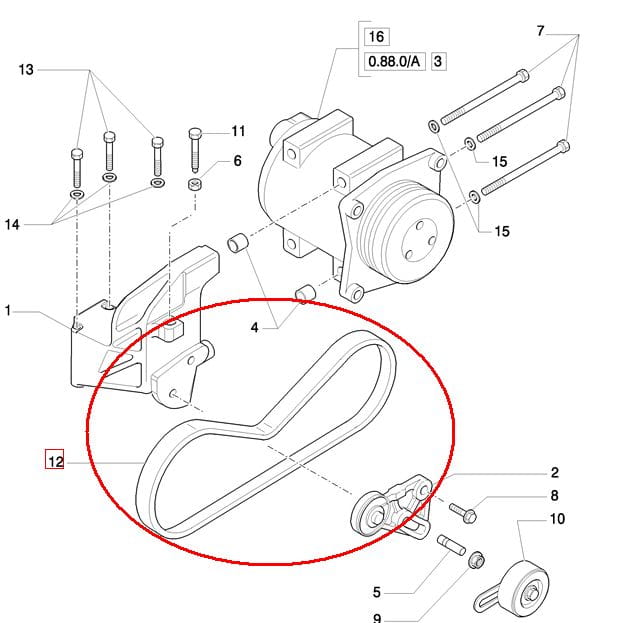 КЛИМАТИЗАЦИОННЫЙ КОМПЛЕКС NEW HOLLAND CASE STEYR 87710661 - 87802911