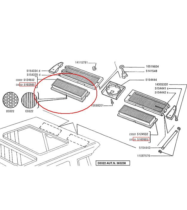 ФИЛЬТР ДЛЯ КАБИНКИ NEW HOLLAND 5160985 - 84268720