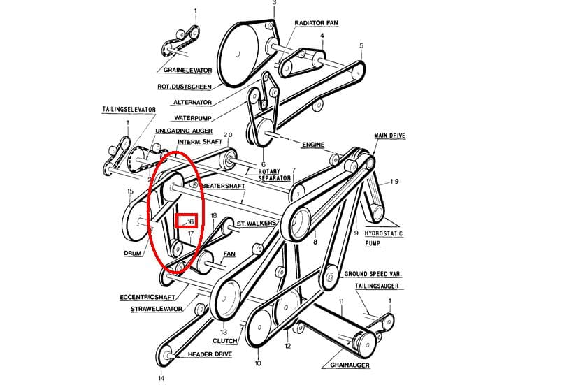 РЕМЕНЬ БЕССТУПЕНЧАТОЙ ТРАНСМИССИИ TC59 NEW HOLLAND 89515075-9515075