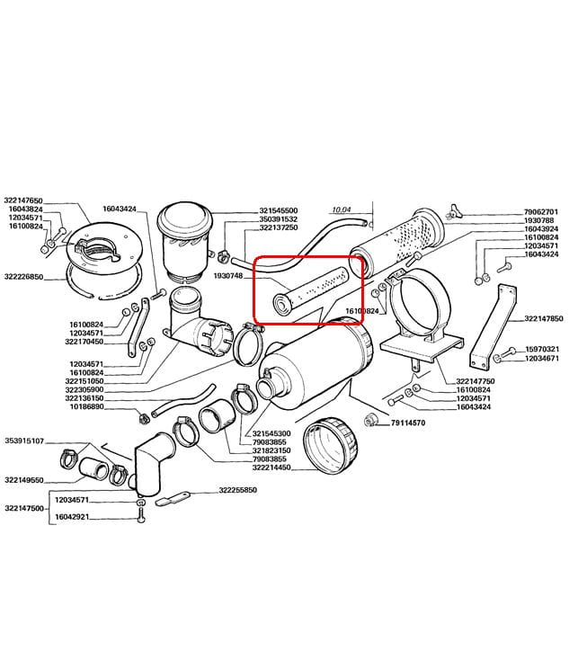 ВНУТРЕННИЙ ВОЗДУШНЫЙ ФИЛЬТР NEW HOLLAND 87682971 - 1930748