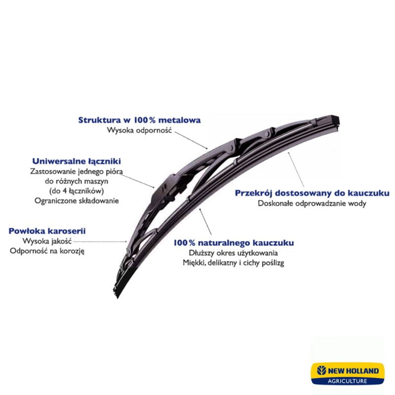 СТЕКЛООЧИСТИТЕЛЬ 700MM LM NEW HOLLAND 73329280