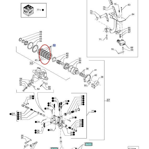 ДИСК СЦЕПЛЕНИЯ CNH 86500763-81808607