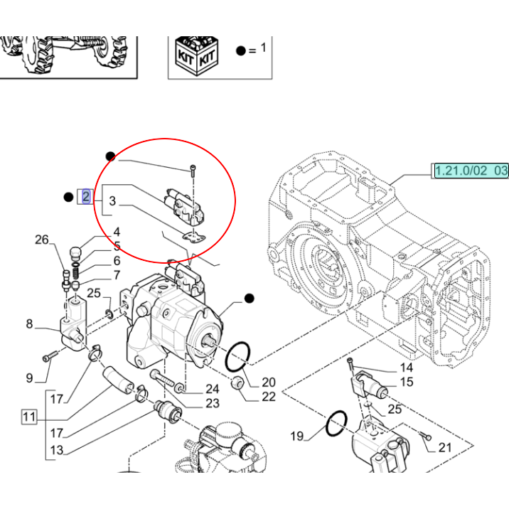 ГИДРАВЛИЧЕСКИЙ КОМПЕНСАТОР КЛАПАНА CNH 84209779