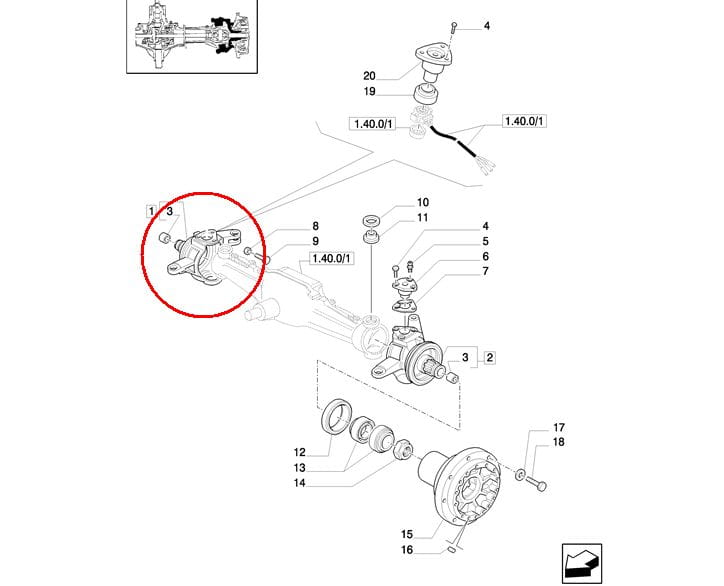 КРОССОВЕР NEW HOLLAND CASE STEYR 5171556