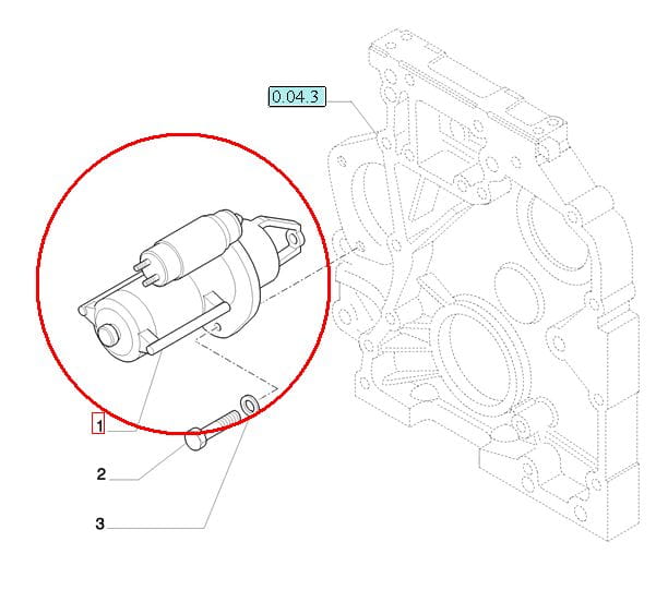 СТАРТЕР NEW HOLLAND CASE STEYR 47137538-84208903