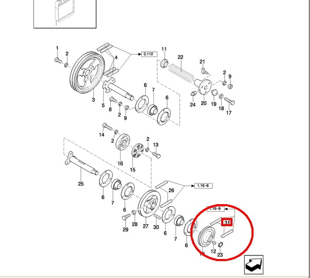 TX ЗУБЧАТЫЙ ПОВОРОТНЫЙ РЕМЕНЬ ДЛЯ КОРЗИНЫ NEW HOLLAND CASE 84022715