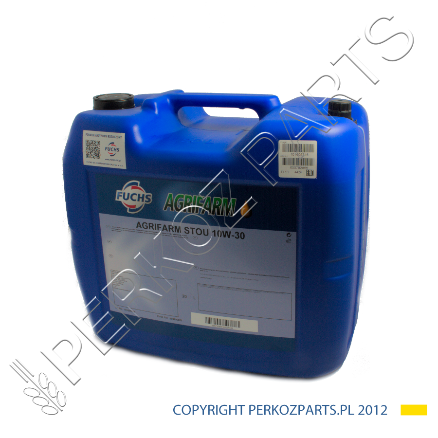 МАСЛО FUCHS AGRIFARM STOU 10W30 ПУЗЫРЬ 20Л