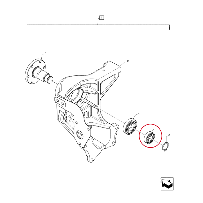 ПОДШИПНИК NEW HOLLAND CASE 274198