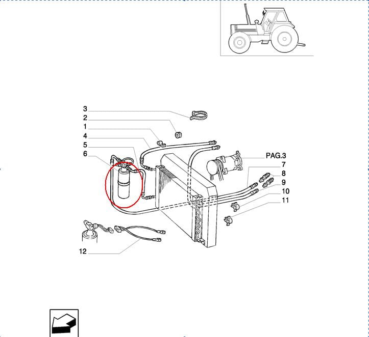 ФИЛЬТР КОНДИЦИОНЕРА NEW HOLLAND 5166852