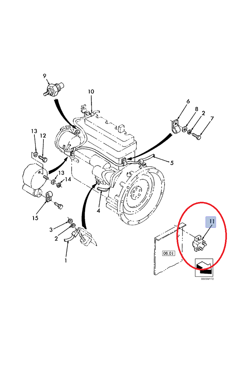 ТЕРМАЛЬНЫЙ ПРЕДОХРАНИТЕЛЬ NEW HOLLAND CASE CNH 87049165-80457197