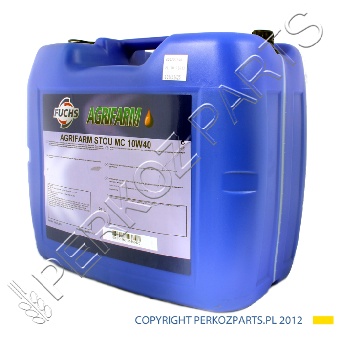 МАСЛО FUCHS AGRIFARM STOU 10W40MC ПУЗЫРЬ 20Л