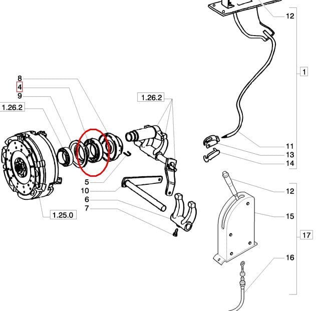 ОПОРНЫЙ РОЛИКОВЫЙ ПОДШИПНИК WOM NEW HOLLAND CASE 24905360-84455696