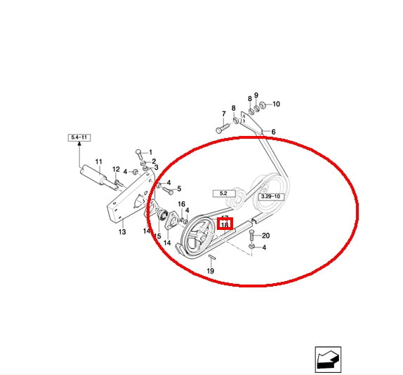 PAS WYSYPU NEW HOLLAND CASE 84817629