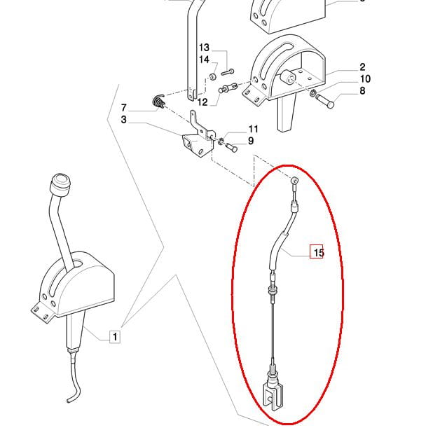 КАБЕЛЬ ВАЛА WOM-PTO NEW HOLLAND CASE 84146528