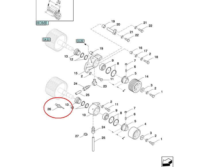 ДАТЧИК ОБОРОТОВ M18X30 NEW HOLLAND CASE STEYR 84036824-84056994