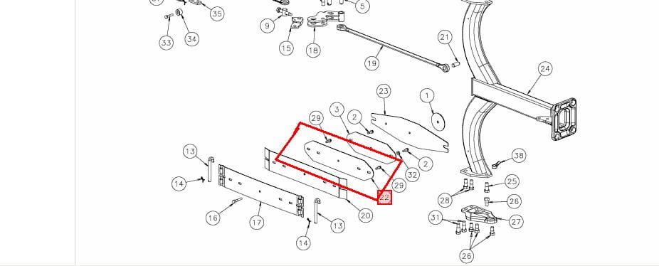 РУЧКА KVERNELAND KK057065-KK05706588