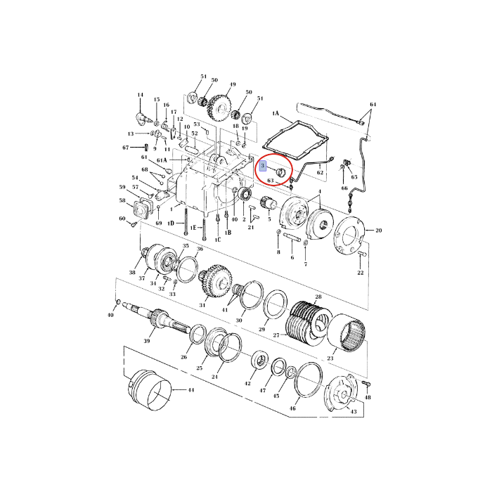 Прокладка New Holland 89626930-9626930