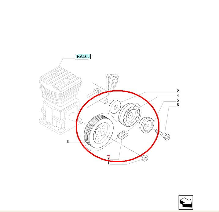 РЕМЕНЬ КОМПРЕССОРА ДЛЯ НОВОГО ТИПА TM NEW HOLLAND CASE 82021010