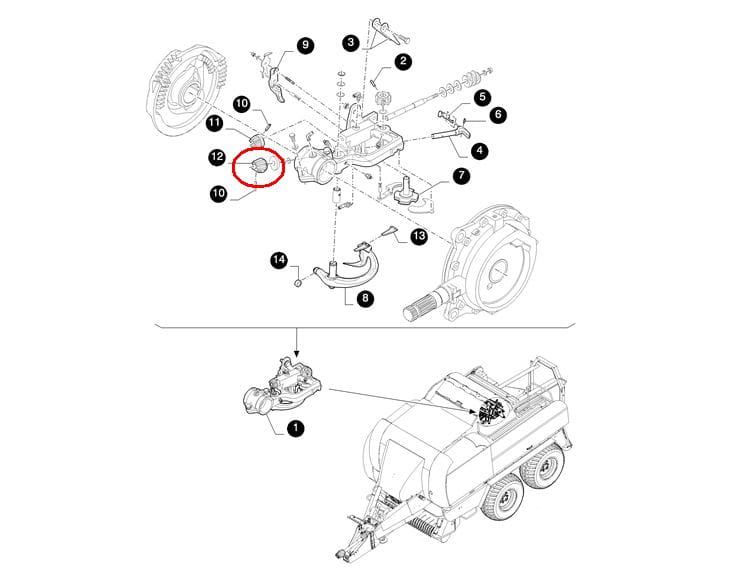 ЗВЕЗДОЧКА NEW HOLLAND CASE 87620494 - 89838813 - 707894389