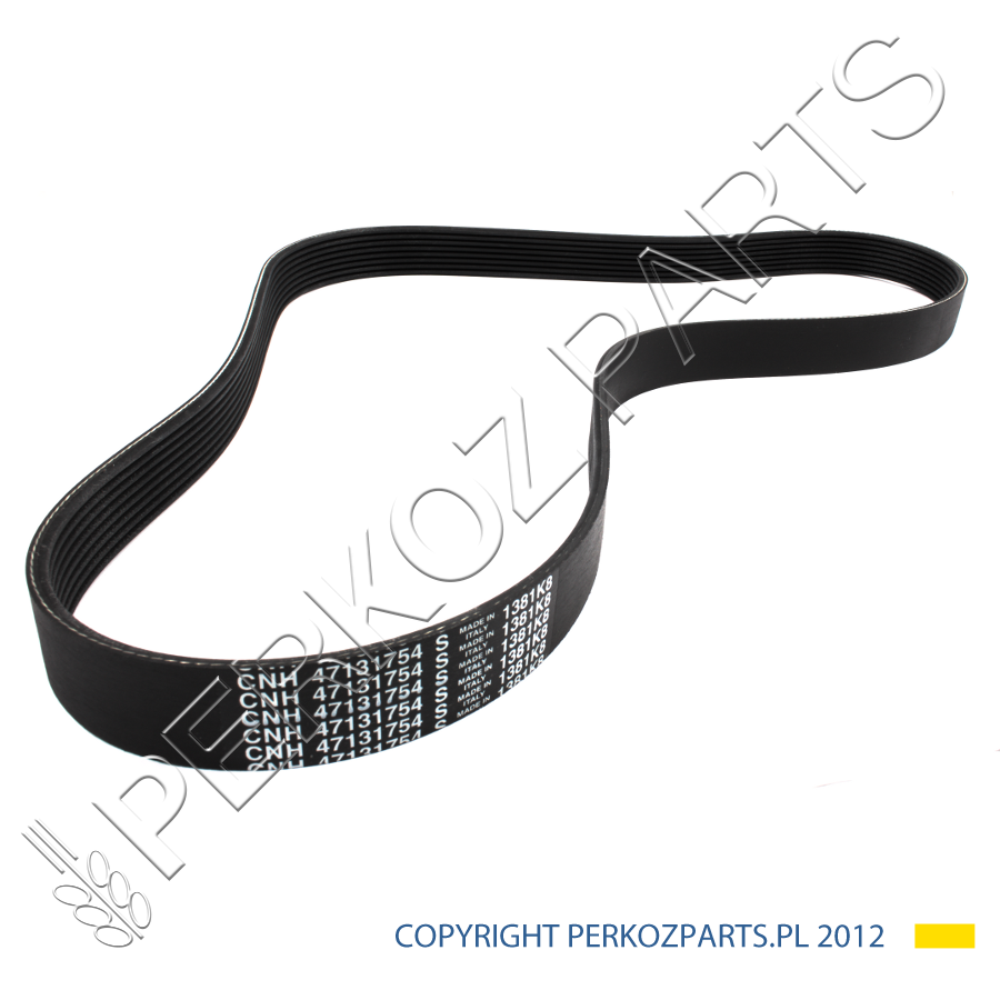 ПОЛИКЛИНОВОЙ РЕМЕНЬ NEW HOLLAND CASE 2853138 - 47131754 - 5802350473