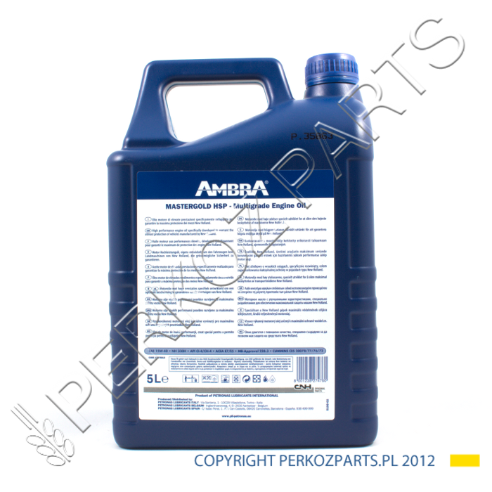 AMBRA MASTER GOLD 15W40 ПУЗЫРЬ 5Л
