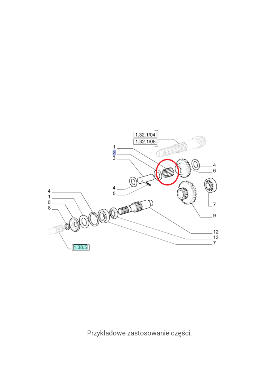 Подшипник оснастки New Holland CNH 5150365