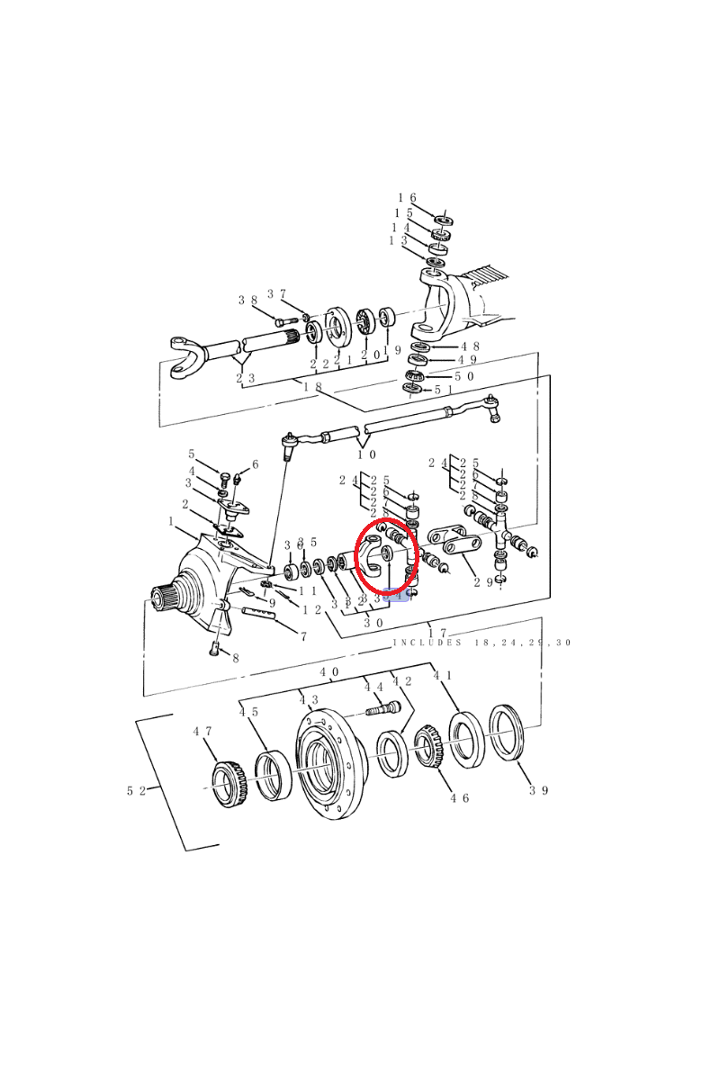 ПРОКЛАДКА NEW HOLLAND CASE CNH 80128406 - 128406-DANA070HH162