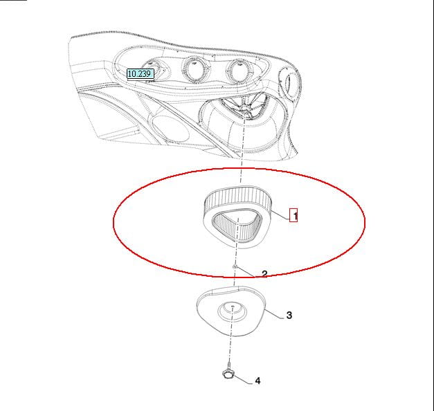 ФИЛЬТР КАБИНЫ NEW HOLLAND CASE 84807659 - 87558895