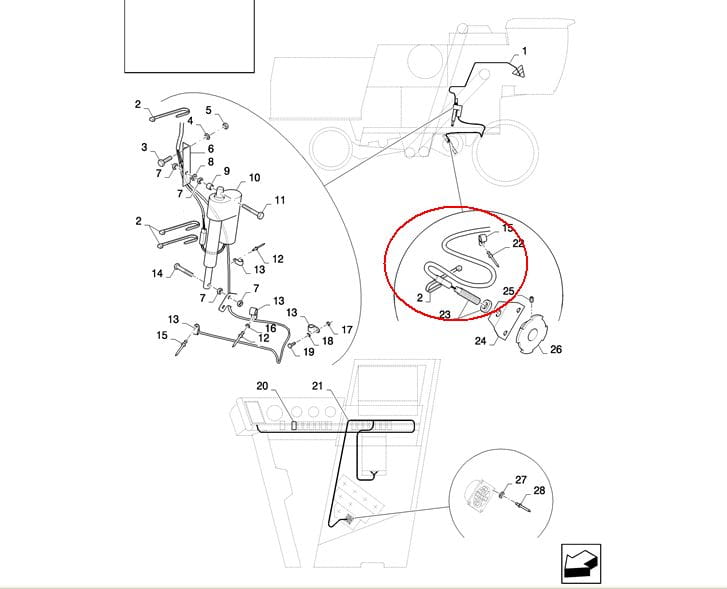 ДАТЧИК СКОРОСТИ NEW HOLLAND CASE 84036826 - 84058854 - 84056992
