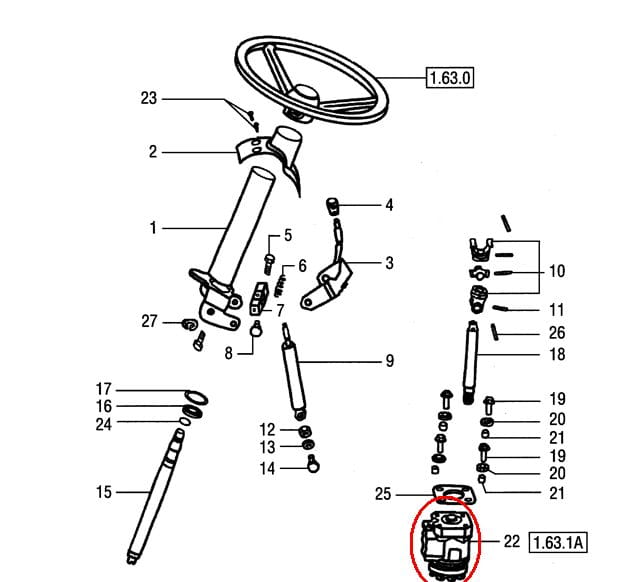 ORBITROL NEW HOLLLAND CASE 84174795 - 5094306 - 5164616 - 48060017