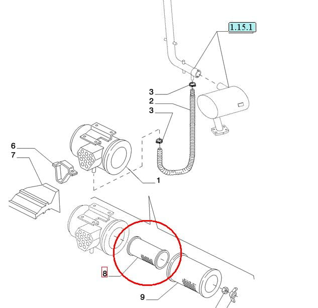 ВНУТРЕННИЙ ВОЗДУШНЫЙ ФИЛЬТР NEW HOLLAND CASE 82034441 - 82008607