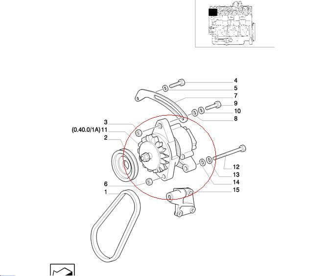 ALTERNATOR NEW HOLLAND 4808511