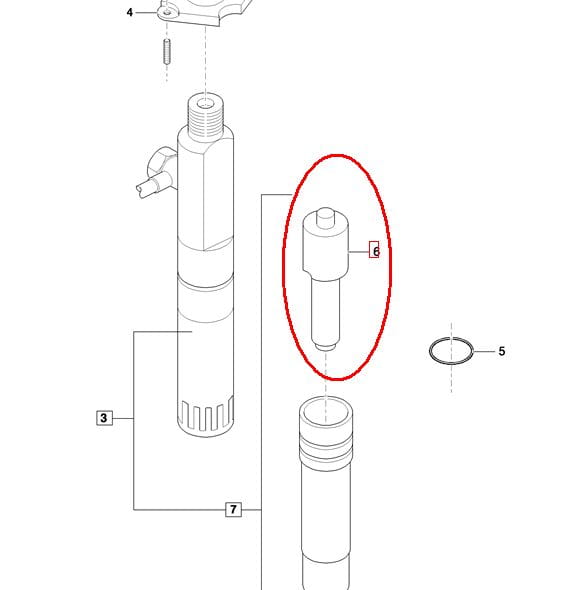 НАКОНЕЧНИК ИНЖЕКТОРА NEW HOLLAND CASE 99469341