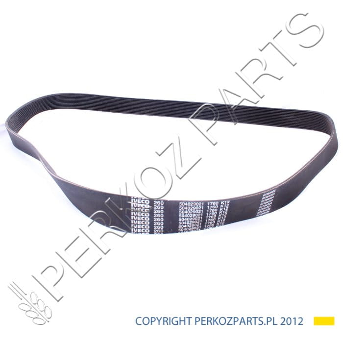 12-КЛИНОВОЙ РЕМЕНЬ ДВИГАТЕЛЯ NEW HOLLAND CASE 504029021-5802377706
