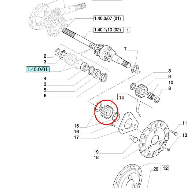ЦЕНТРАЛЬНЫЙ ДИСК NEW HOLLAND CASE 5145501