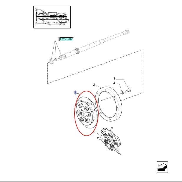 ДИСК СЦЕПЛЕНИЯ-DAMPER CNH 5196061