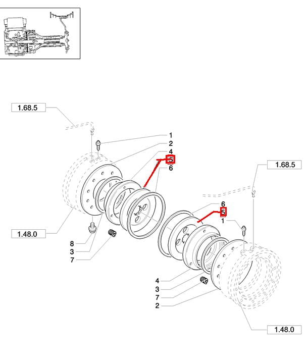 ТОРМОЗНОЙ ДИСК NEW HOLLAND CASE 5184313