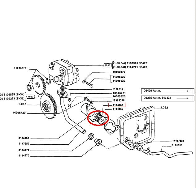 ФИЛЬТР PTO NEW HOLLAND 1930908