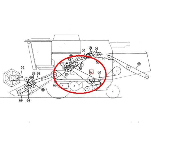 Шейкер L624 Laverda NEW HOLLAND 340433539