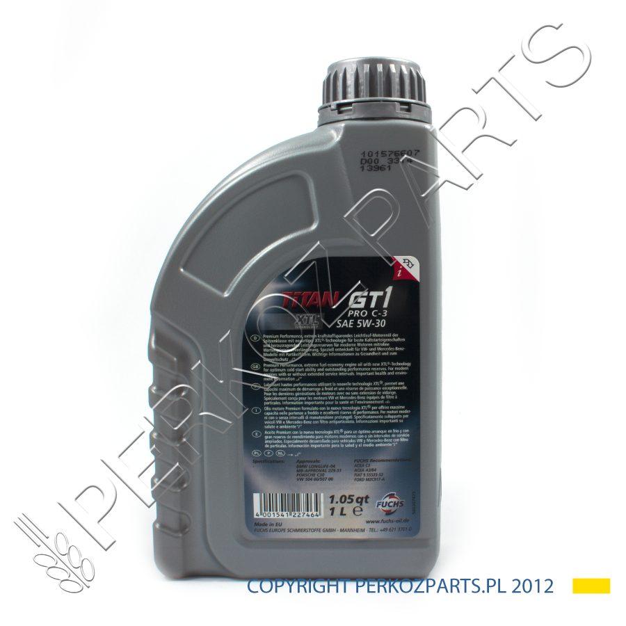 TITAN GT1 PRO C-3 (LONGLIFE III) 5W30 1L