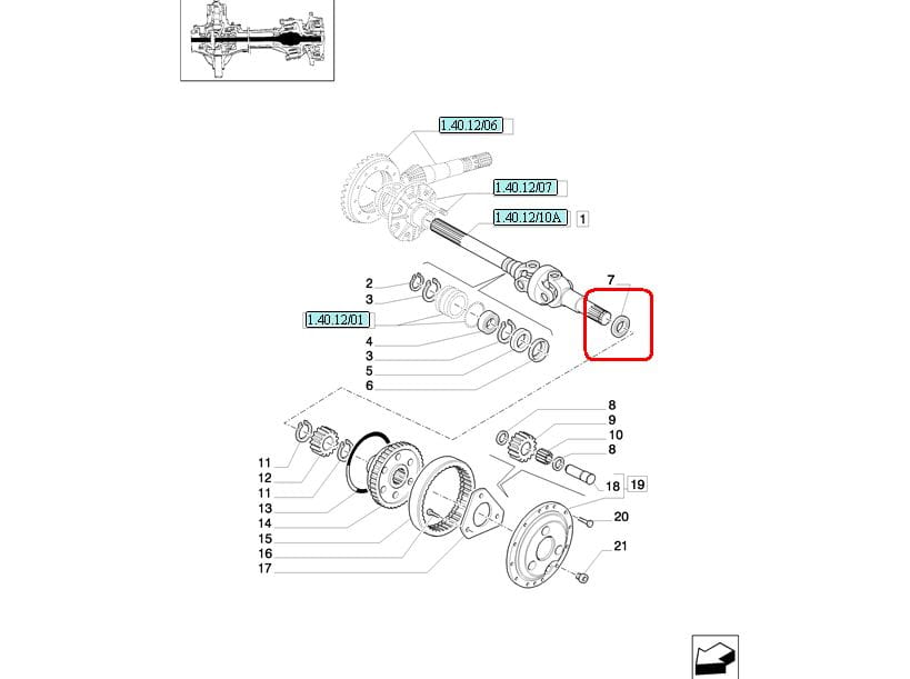 ГЕРМЕТИК ДЛЯ ПОЛУОСЕЙ NEW HOLLAND CASE 5177709 - 5184117 - 5184118 - 5133799
