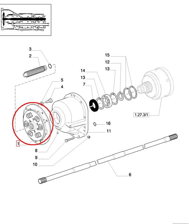 ДЕМПФИРУЮЩИЙ ДИСК СЦЕПЛЕНИЯ NEW HOLLAND CASE 5187958