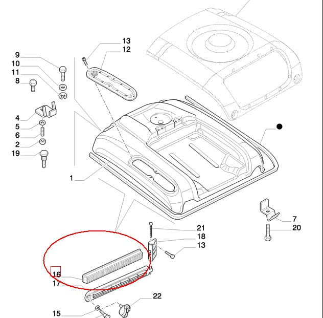 ФИЛЬТР КАБИНЫ NEW HOLLAND CASE STEYR 47129134 - 47135038 - 47135039