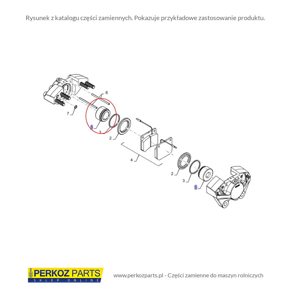 ТОРМОЗНОЙ ПОРШЕНЬ NEW HOLLAND CASE 89850149-9850149